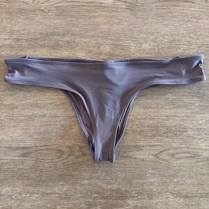 O'NEILL Salt Water Solids Cheeky Coverage Hipster Bikini Bottom-Size XL-NWT‎ $35